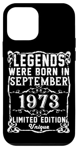 Comprar Carcasa para iPhone Promoción 12 mini Cumpleaños Septiembre 1973 Edición Limitada Regalo Vintage Rebajas 2025 | regaloscumple.com