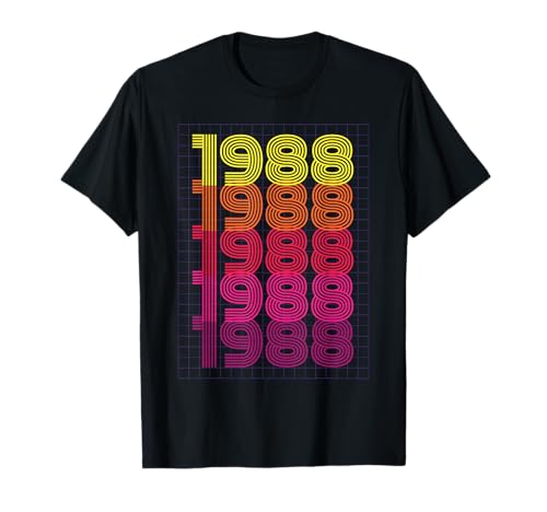Consigue ahora Regalos Cumpleaños De 1988 Camiseta Rebajas 2025 | regaloscumple.com