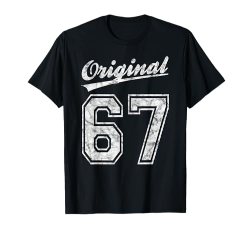 Consigue ahora 1967 cumpleaños BlackFriday 54 años original 67 años 1967 regalo Camiseta Ofertas 2024 | regaloscumple.com