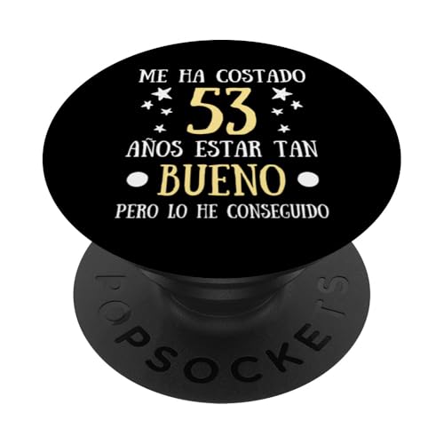 Comprar 53 Años Hombre Divertido Regalo Cumpleaños Bueno PopSockets Cumpleaños PopGrip Adhesivo Top Precio 2025 | regaloscumple.com