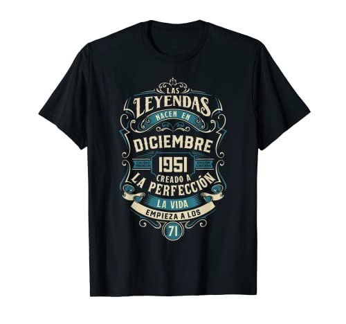 Oferta Leyendas Cumpleaños Años Diciembre Camiseta