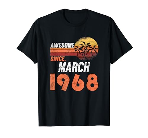 Comprar Cumpleaños Catálogo en marzo 1968 Camiseta Top Precio 2025 | regaloscumple.com