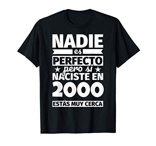 Comprar 2000 cumpleaños divertido regalo cumpleaños Camiseta Catálogo Top Precio 2025 | regaloscumple.com