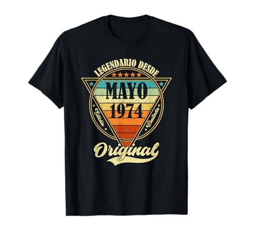 Comprar Regalos 49 cumpleaños Nacido en Mayo 1974 Vintage 49 años Camiseta Ofertas 2024 | regaloscumple.com