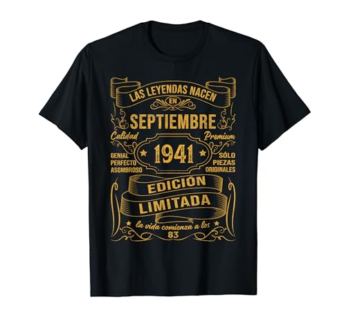 Consigue ahora Cumpleaños Regalo Hombre 83 Años Las Leyendas Nacen En Febrero 1941 Camiseta Rebajas 2024 | regaloscumple.com