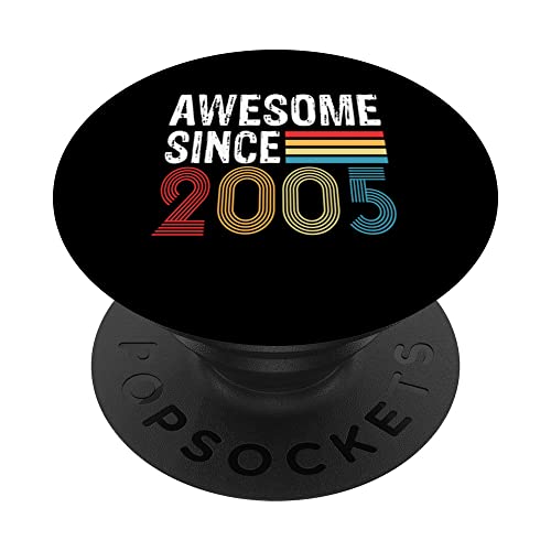 Consigue ahora Impresionante Desde 2005 Cumpleaños Navidad 2005 Vintage 2005 Año PopSockets PopGrip Intercambiable Rebajas 2024 | regaloscumple.com