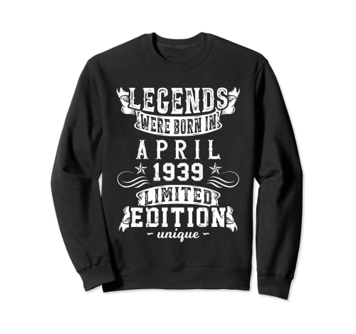 Comprar Catálogo Cumpleaños Abril 1939 Edición Limitada Regalo April Sudadera Rebajas 2024 | regaloscumple.com