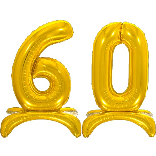Comprar DIWULI Globos Cumpleaños 60 Años Oro XL Pie - Globos Cumpleaños 60 Promoción Años Decoracion Globo Numero 60 Pies Globo 60 Años Cumpleaños Globos Numeros Globos Fiesta Decoración Grande Niño Niña Boda Rebajas 2023 | regaloscumple.com
