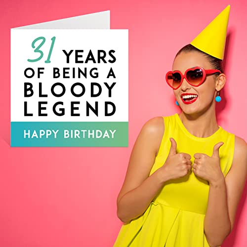 Dónde comprar en España Tarjeta número hombres mujeres Being Legend Tarjeta cumpleaños ella, hermano, tía, broma mm, de