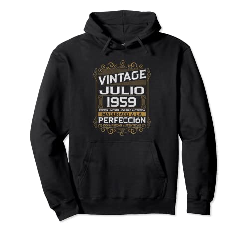 Consigue ahora Julio 1959 Vintage Regalo 64 Años Cumpleaños Hombre Sudadera con Navidad Capucha Rebajas 2023 | regaloscumple.com