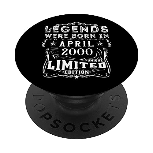 Comprar Cumpleaños Abril 2000 Navidad Edición Limitada Regalo April PopSockets PopGrip Adhesivo Top Precio 2025 | regaloscumple.com