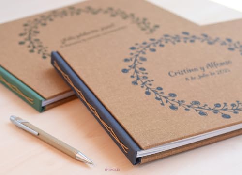 Oferta Flash Libro de firmas personalizado A5 o A4 | Portada +