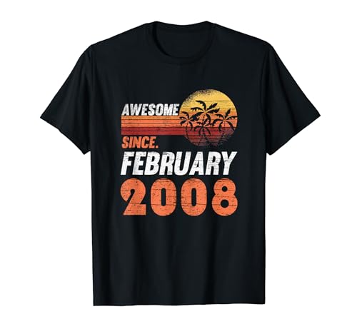 Consigue Navidad ahora Cumpleaños febrero 2008 Camiseta Rebajas 2024 | regaloscumple.com
