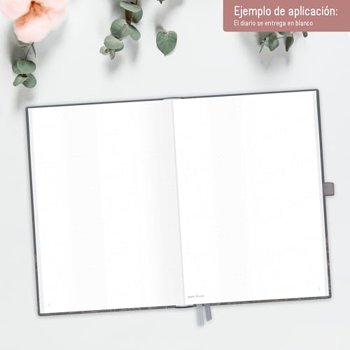 Ofertas de última hora Paper&you® Premium Bullet Journal a puntos [Poppy] Cuaderno A5 | 188 páginas   papel grueso | agenda con banda elástica  portabolígrafos | sostenible y climáticamente neutro