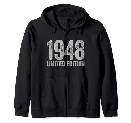 Comprar Cumpleaños 1948 Sudadera con Catálogo Capucha Rebajas 2024 | regaloscumple.com