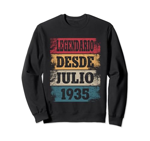 Comprar Legendario Desde Julio 1935 - Cumpleaños 89 Años Sudadera BlackFriday Rebajas 2024 | regaloscumple.com