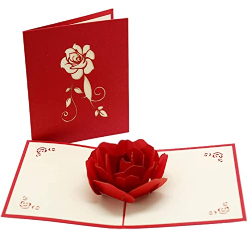 Comprar LATTCURE Tarjeta felicitación 3D desplegable para cumpleaños tarjeta felicitación para mujeres Cumpleaños para San Valentín Ofertas 2024 | regaloscumple.com