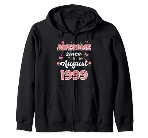 Comprar Impresionante desde Catálogo agosto 1999 flores 1999 Agosto Cumpleaños Sudadera con Capucha Rebajas 2024 | regaloscumple.com