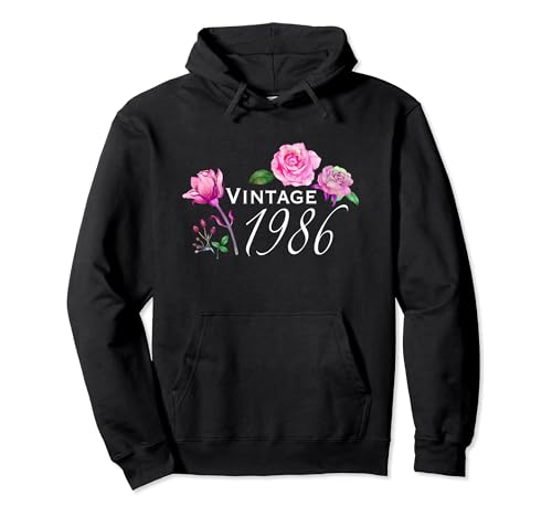 Consigue ahora Camisa Vintage 1986 Rosa Rosa 36 Cumpleaños Ideas para regalar Día la Madre Camisa Sudadera con Capucha Ofertas 2024 | regaloscumple.com
