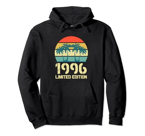 Consigue ahora Camisetas Catálogo cumpleaños vintage 1996 para hombre divertidas cumpleaños 1996 Sudadera con Capucha Rebajas 2024 | regaloscumple.com
