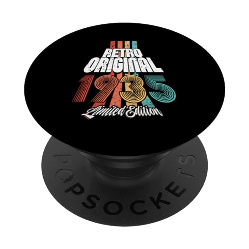 Comprar 1935 Vintage Regalos Cumpleaños Retro Edición Limitada Hombres Mujer PopSockets PopGrip Intercambiable Rebajas 2024 | regaloscumple.com