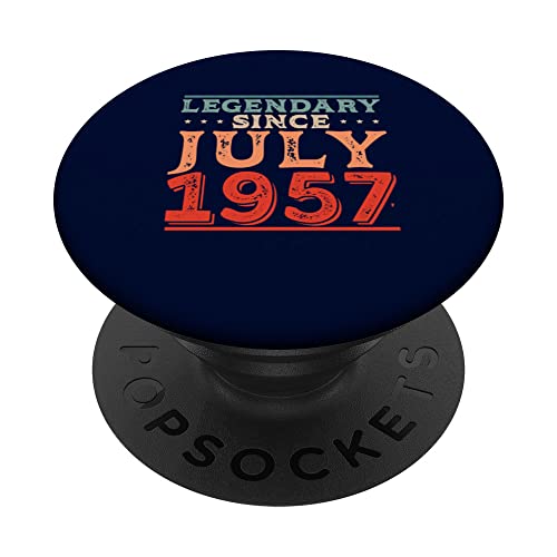 Comprar Legendario desde julio 1957 Nacido en la fiesta cumpleaños los años 50 PopSockets Navidad PopGrip Intercambiable Rebajas 2024 | regaloscumple.com