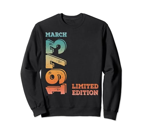 Consigue Navidad ahora Marzo Limited Edition 1973 Sudadera Rebajas 2024 | regaloscumple.com
