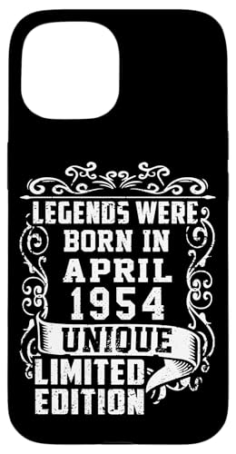 Comprar Carcasa para iPhone 15 Cumpleaños Promoción Abril 1954 Edición Limitada Regalo April Top Precio 2024 | regaloscumple.com