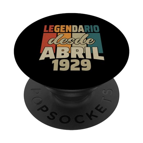 Comprar Legendario Catálogo Desde Abril 1929 - Cumpleaños 95 Años PopSockets PopGrip Intercambiable Top Precio 2024 | regaloscumple.com