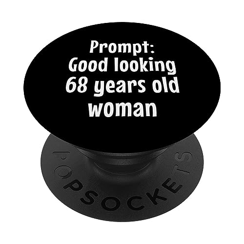 Consigue ahora Cumpleaños 68 para mujer experto Regalos en inteligencia artificial cumpleaños 68 PopSockets PopGrip Intercambiable Rebajas 2025 | regaloscumple.com