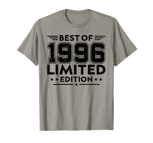 Comprar Best Cumpleaños of 1996 Limited Edition Vintage 1996 Cumpleaños Camiseta Rebajas 2024 | regaloscumple.com
