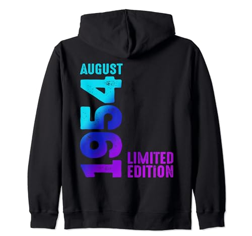 Comprar Agosto 1954 Año 1954 Retro 1954 Vintage Edición Limitada Sudadera Catálogo con Capucha Ofertas 2024 | regaloscumple.com