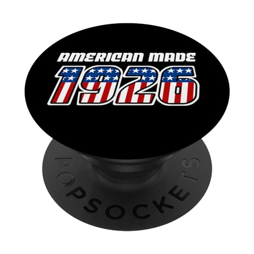 Comprar Bandera patriótica Ideas para regalar Estados Unidos 98 años 1926 98 cumpleaños PopSockets PopGrip Intercambiable Rebajas 2024 | regaloscumple.com