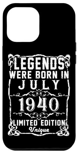 Comprar Carcasa para iPhone 12 Pro Max Cumpleaños Navidad Julio 1940 Edición Limitada Regalo Legend July Ofertas 2024 | regaloscumple.com