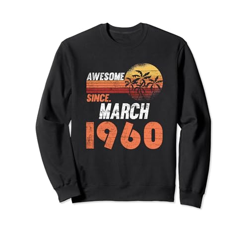 Consigue ahora Cumpleaños en marzo 1960 Sudadera Navidad Rebajas 2024 | regaloscumple.com