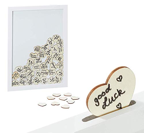 Consigue ahora Brandsseller - Libro visitas para Bodas y cumpleaños con 72 Corazones o 50 Estrellas Madera para Catálogo Escribir Rebajas 2023 | regaloscumple.com