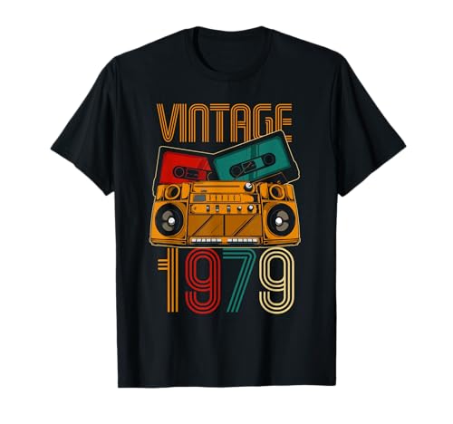 Comprar Regalos cumpleaños 43 - Vintage Cumpleaños años 1979 Camiseta Ofertas 2023 | regaloscumple.com