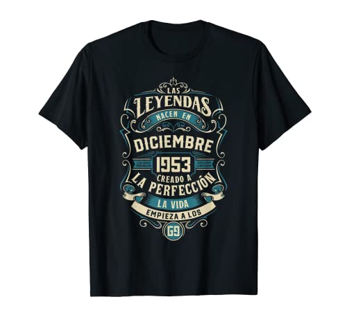 Oferta Leyendas Cumpleaños Años Diciembre Camiseta