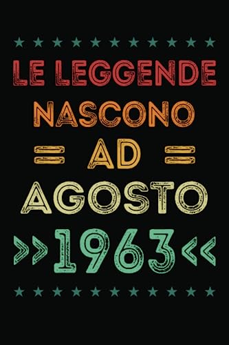 Oferta Le Nascono Agosto Idea originale divertente 60 per e Taccuino righe