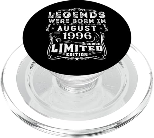 Comprar Catálogo Cumpleaños Agosto 1996 Edición Limitada Regalo Legend PopSockets PopGrip para MagSafe Top Precio 2025 | regaloscumple.com