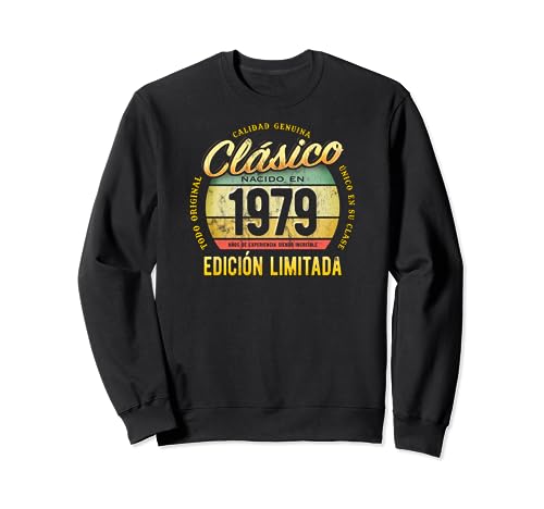 Comprar Clásico Nacido En 1979 Edición Catálogo Limitada 45 Cumpleaños Sudadera Ofertas 2024 | regaloscumple.com