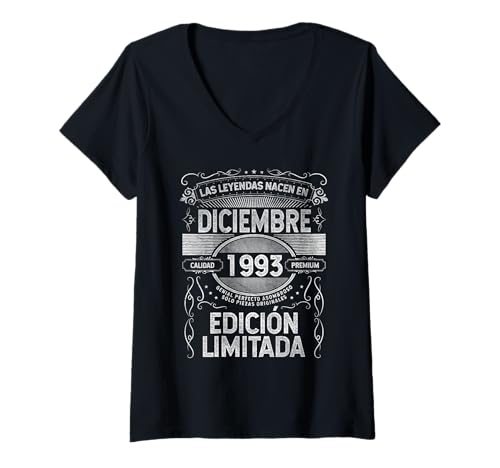 Comprar Las Leyendas nacen en Diciembre 1993 - 31 Años Cumpleaños Camiseta Cuello V Top Regalos Precio 2024 | regaloscumple.com