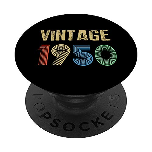 Comprar 1950 cumpleaños vintage PopSockets PopGrip: Agarre intercambiable para Promoción Teléfonos y Tabletas Ofertas 2024 | regaloscumple.com
