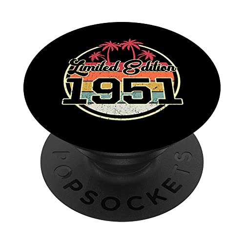 Comprar Limited Edition 1951 Retro BlackFriday 71 Años Regalo 71 Cumpleaños PopSockets PopGrip Intercambiable Rebajas 2025 | regaloscumple.com