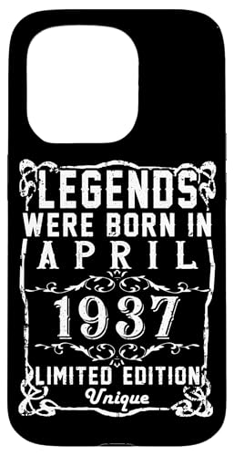 Consigue ahora Carcasa para iPhone BlackFriday 15 Pro Cumpleaños Abril 1937 Edición Limitada Regalo April Top Precio 2025 | regaloscumple.com
