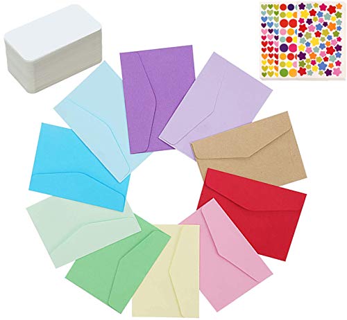 Consigue ahora LCOUACEO Sobres y Tarjetas 72 Piezas Mini Sobres 100 Piezas Navidad Tarjetas Papel Blanco y 18 Hojas Pegatinas Tamaño Múltiple para Materiales Regalo Fiesta Boda y Cumpleaños Ofertas 2024 | regaloscumple.com