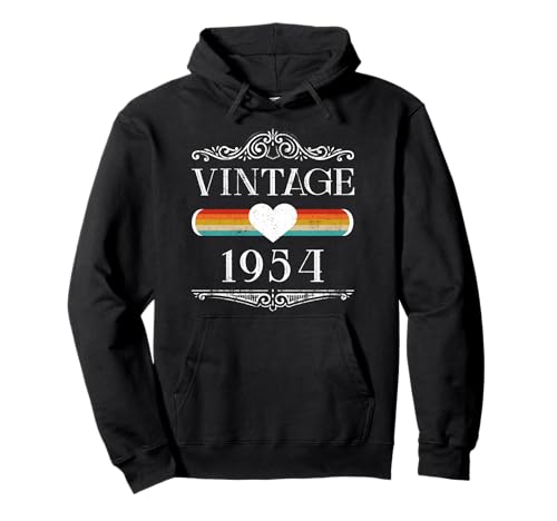 Comprar Decoraciones vintage BlackFriday 71 cumpleaños vintage 1954 71 años Sudadera con Capucha Ofertas 2025 | regaloscumple.com