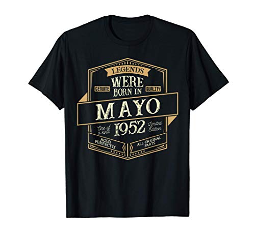 Comprar Cumpleaños vintage para 69 años Ideas para regalar hombre mujer Mayo 1952 Camiseta Top Precio 2024 | regaloscumple.com