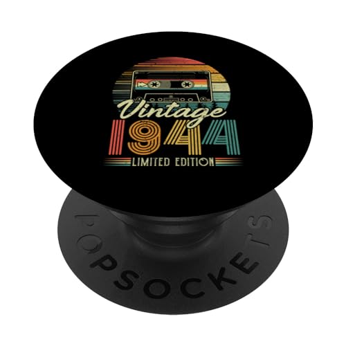 Comprar 1944 Vintage Cumpleaños Retro Edición Limitada Hombres Mujer PopSockets BlackFriday PopGrip Intercambiable Ofertas 2024 | regaloscumple.com