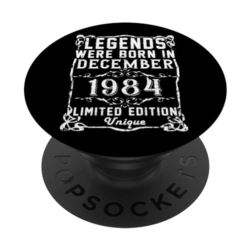Consigue ahora BlackFriday Cumpleaños Diciembre 1984 Edición Limitada Regalo Vintage PopSockets PopGrip Adhesivo Ofertas 2025 | regaloscumple.com